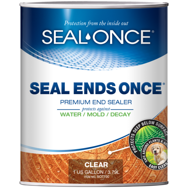 Seal-Once 1 GAL SEAL ENDS ONCE Cut Ends Wood Sealer SO7700